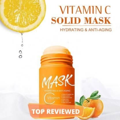 Purifying Orange Vitamin C Clay Face Mask Stick